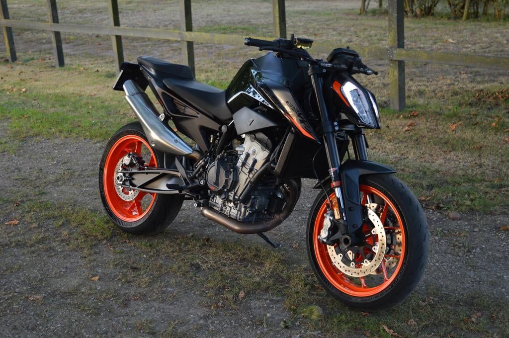 KTM Duke 890 L 35kw A2, Motoren, 2 cilinders, Gebruikt, 900 cc, Minimaal motorrijbewijs A2