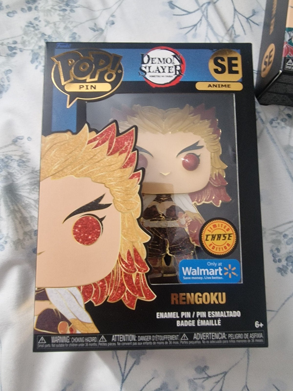 Funko Pop! Pin Demon Slayer Rengoku Limited Chase Edition, Ophalen, Nieuw