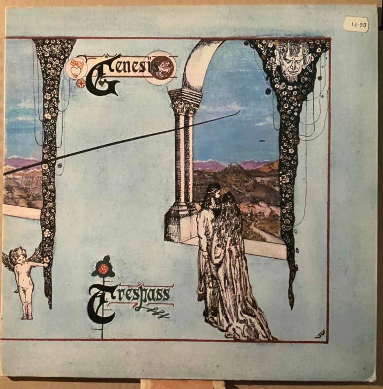 Vinyl Genesis - Threspass, Verzenden, Gebruikt, 12 inch, Poprock