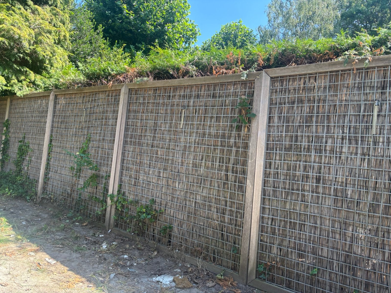 Schutting of oud ijzer, Tuin en Terras, Ophalen, Zo goed als nieuw, IJzer, Minder dan 3 meter