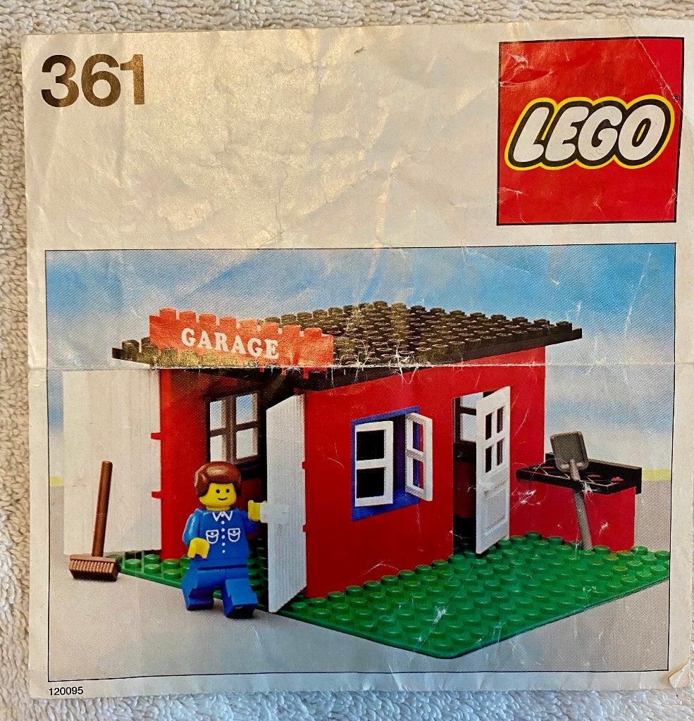 LEGO Classic Town 361-2 Garage, Compleet, Overige thema's, Lego, Ophalen of Verzenden