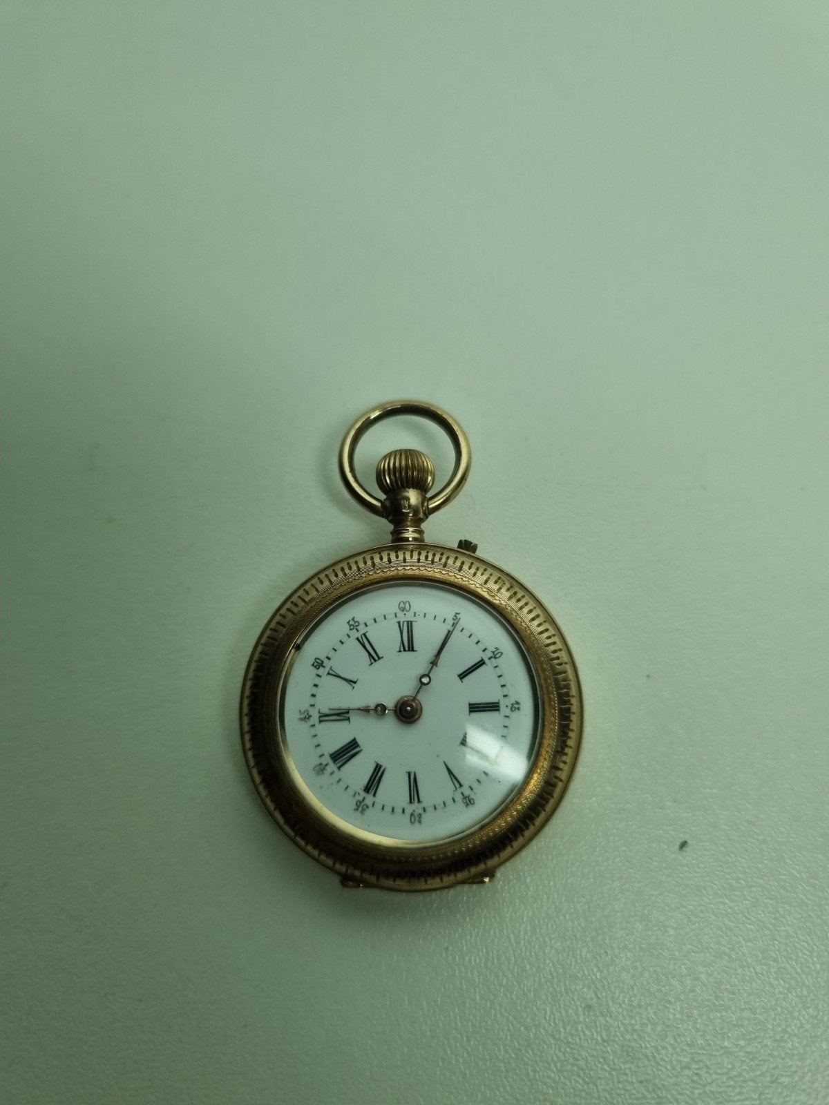 Gouden dames zakhorloge 14K – Werkend – ca. 1900, Sieraden, Tassen en Uiterlijk, Horloges | Antiek, Overige merken, Zakhorloge