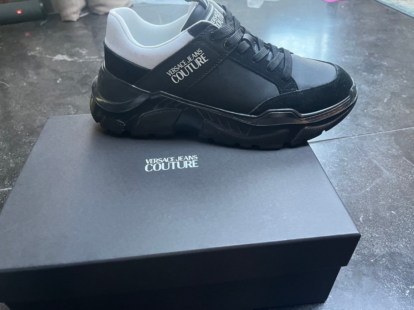 Nieuwe orginele Versace schoenen., Zwart, Nieuw, Ophalen of Verzenden, Veterschoenen