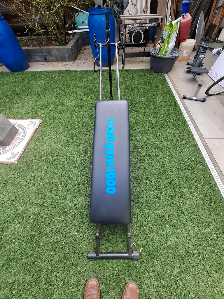 Total Gym 1000 Fitnesstoestel - Complete Thuisgym, Ophalen, Benen, Gebruikt, Krachtstation