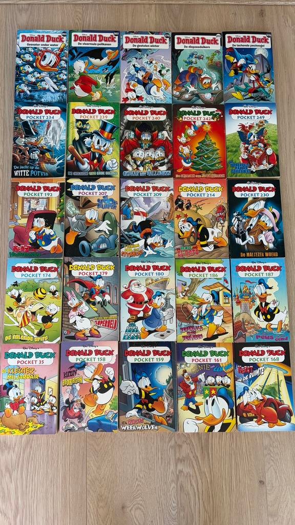 Donald duck pocket, Meerdere comics, Ophalen of Verzenden, Zo goed als nieuw, Europa