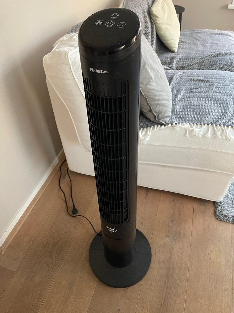 Ariete ventilator, Ophalen, Ventilator met afstandsbediening, Gebruikt, Torenventilator