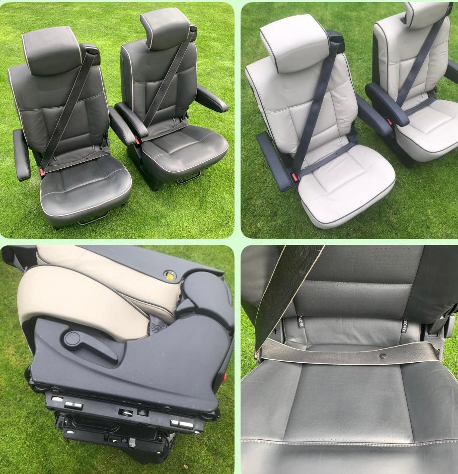 Leren Autostoelen zelfbouw Camper,Bus,Oldtimer,Cabine,Doka., Ophalen, Gebruikt, Triumph