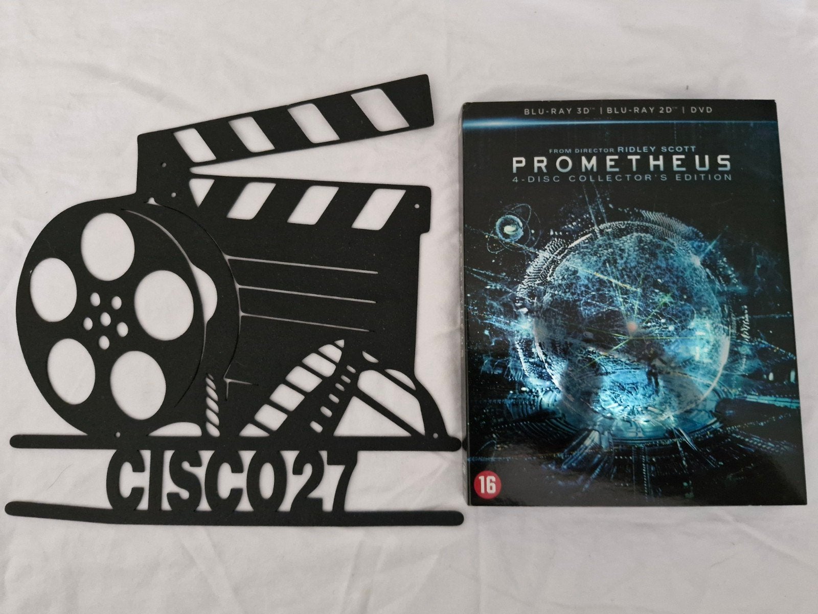 Prometheus 4-Disc Collector's Edition + slipcover, Nederlands, Vanaf 16 jaar, Film, Science Fiction en Fantasy