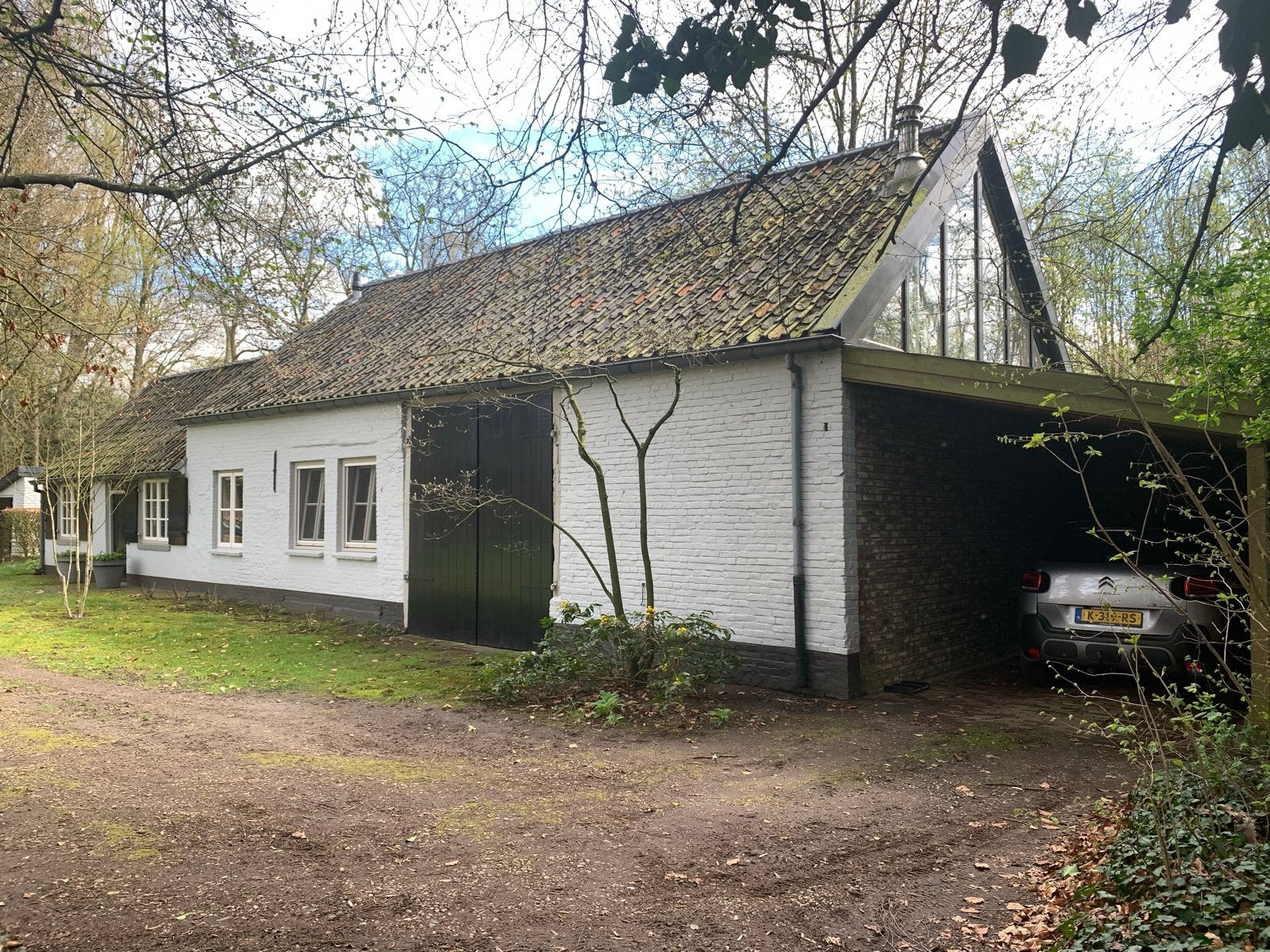 Authentieke oude openslaande deuren, Ophalen, Gebruikt, Buitendeur, Hout