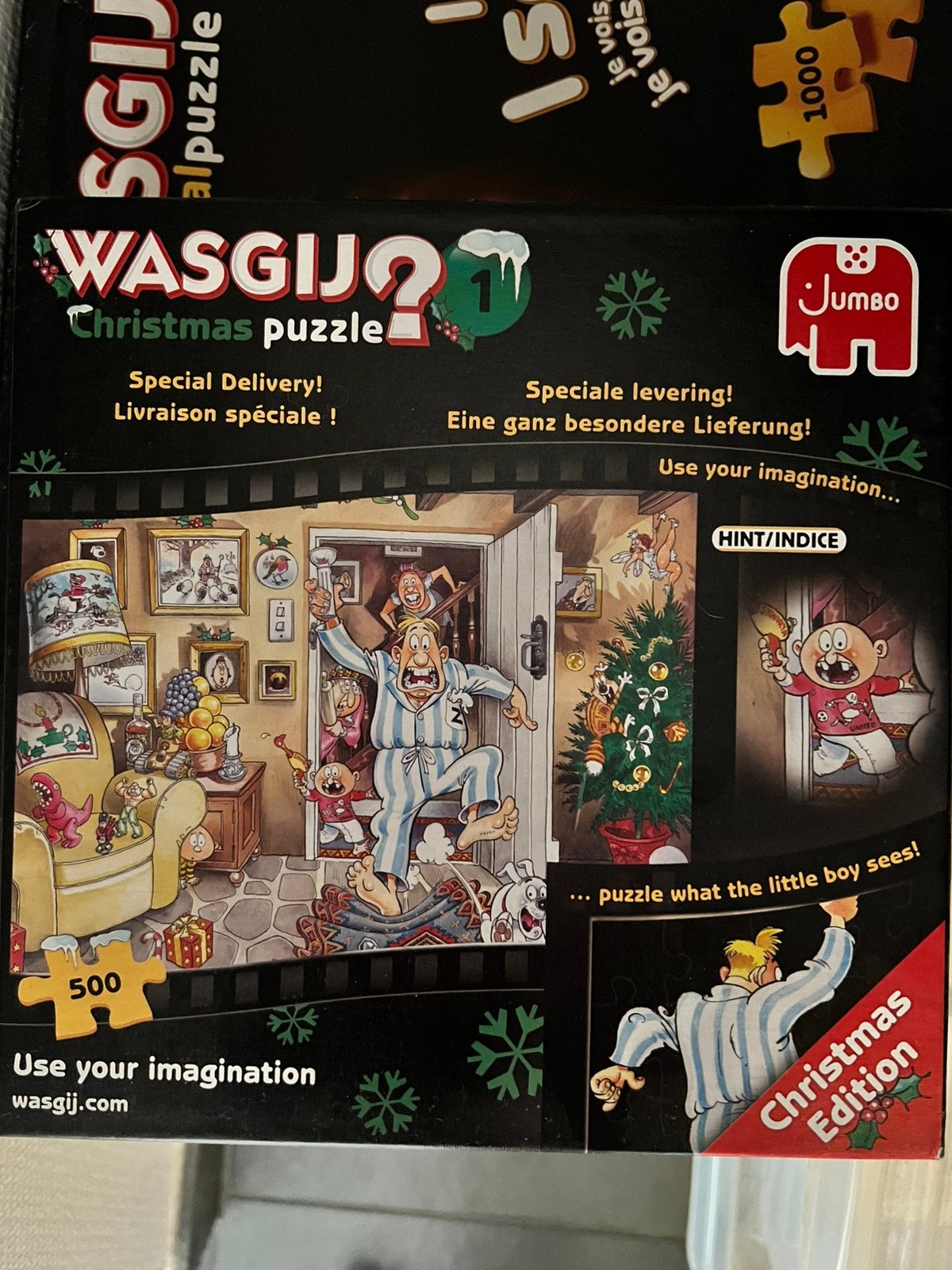 Wasgij puzzels, Ophalen, 500 t/m 1500 stukjes, Zo goed als nieuw