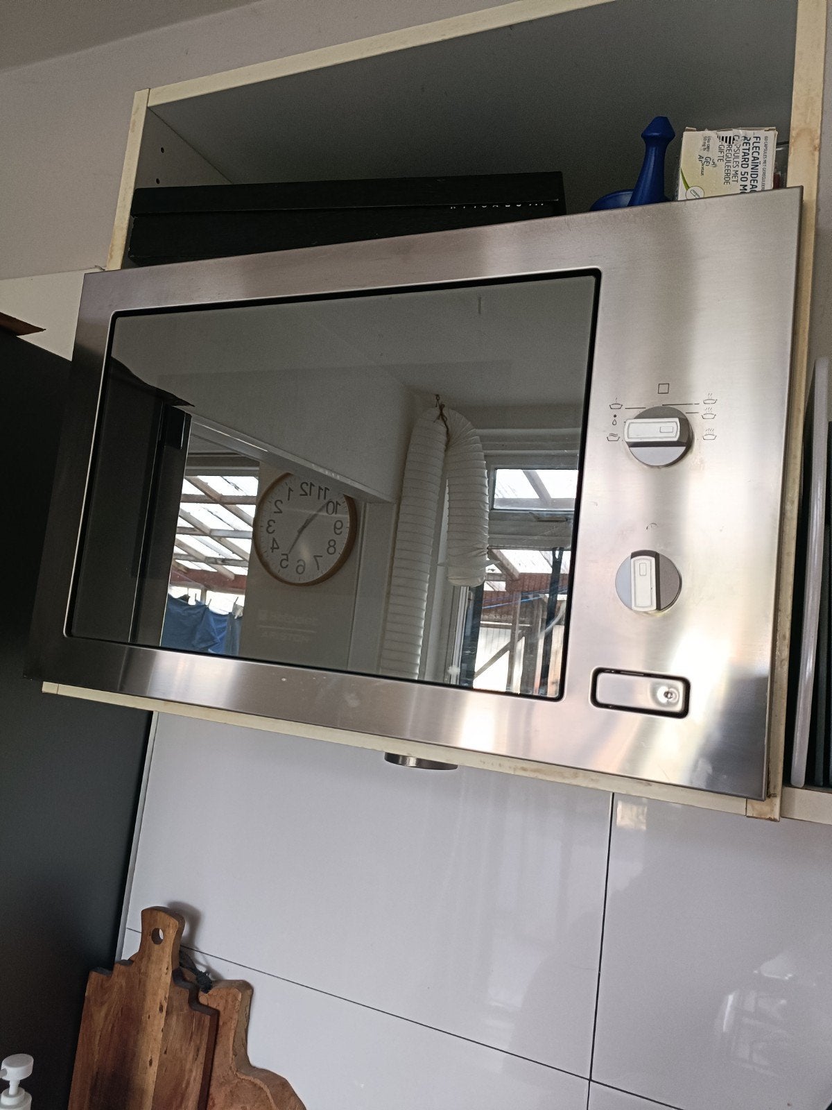 Gebruikte IKEA inbouw magnetron 1000 watt, Witgoed en Apparatuur, Magnetrons, Ophalen, Gebruikt, Inbouw, Magnetron