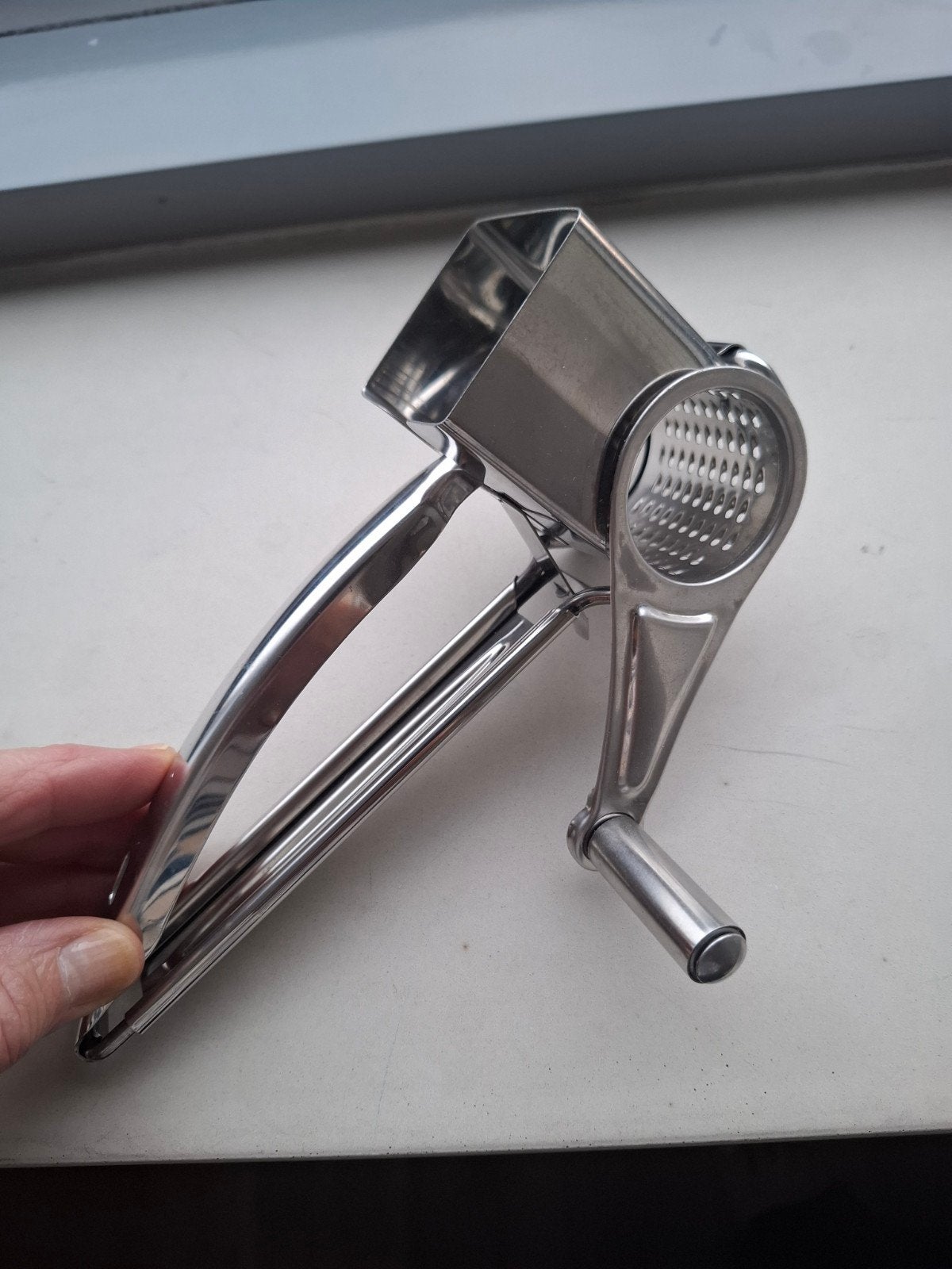 hand kaasrasp, Ophalen of Verzenden, Zo goed als nieuw