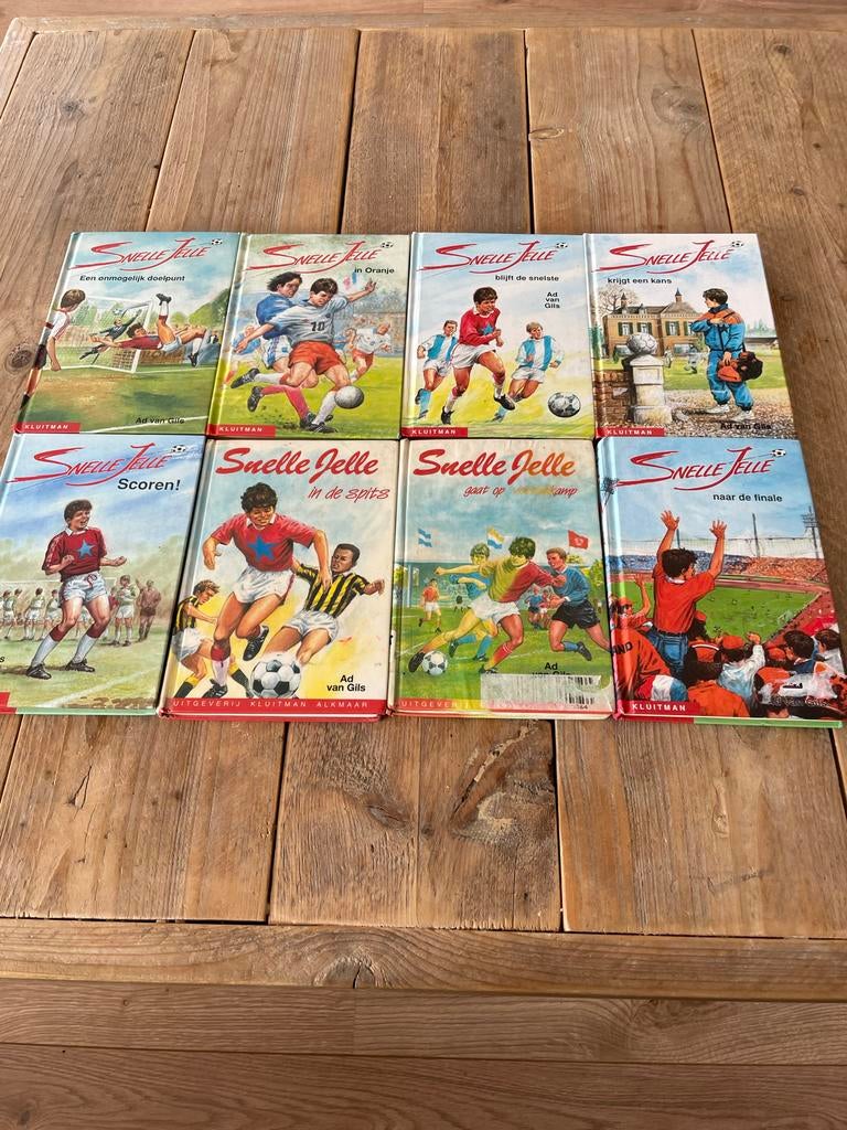 8x Snelle Jelle boeken, Ophalen of Verzenden, Gelezen