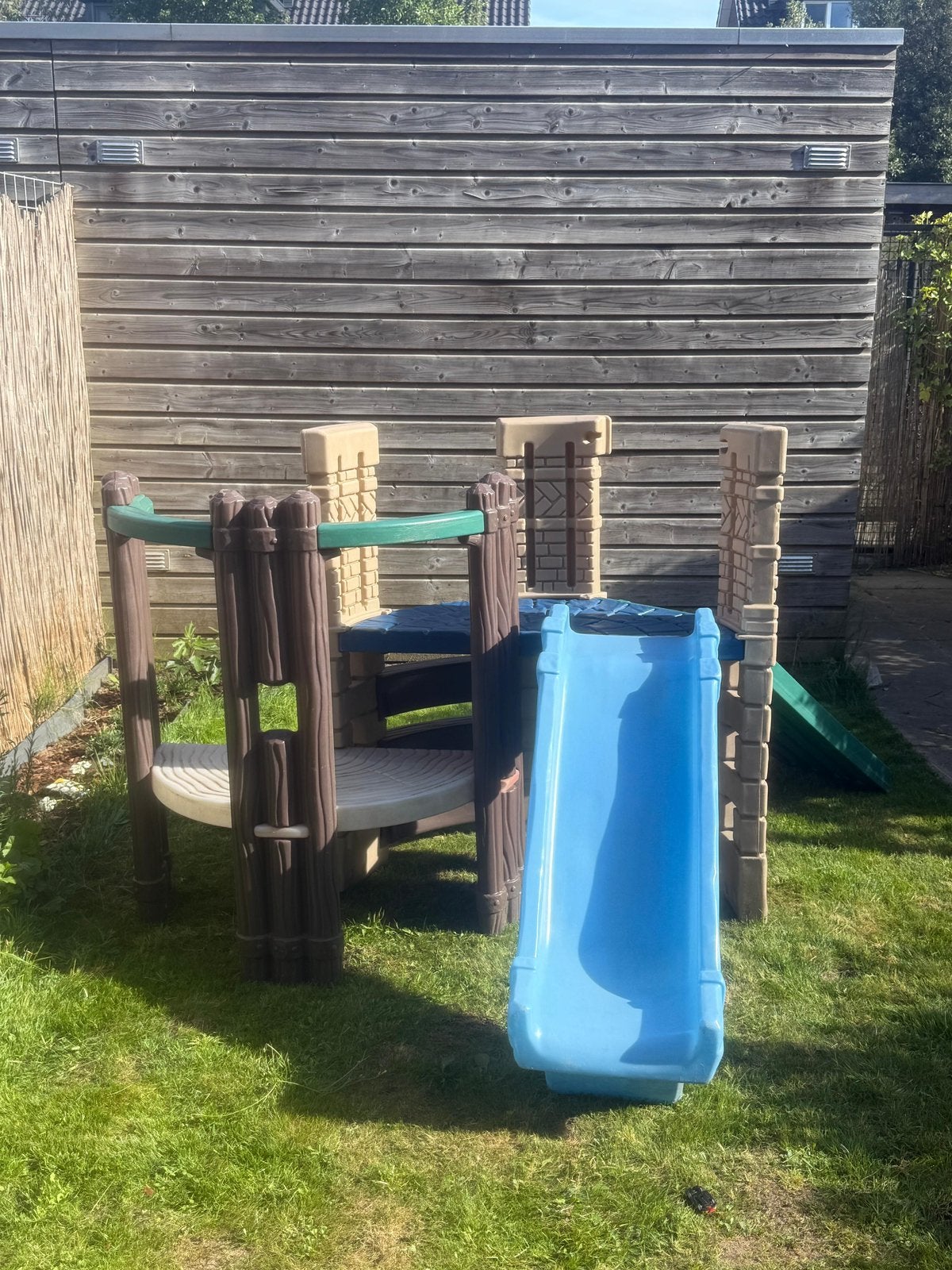 Kasteel met Glimbaan en Klimhelling / Klimtoestel, Kinderen en Baby's, Speelgoed | Buiten | Speeltoestellen, Ophalen, Zo goed als nieuw