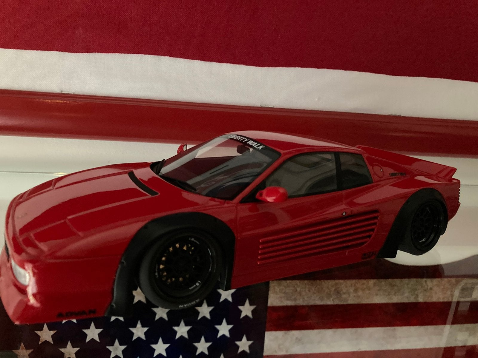 Ferrari 512 TR 1:18 LBWK van gt spirit nieuw in de doos., Ophalen of Verzenden, Nieuw, Auto, Overige merken