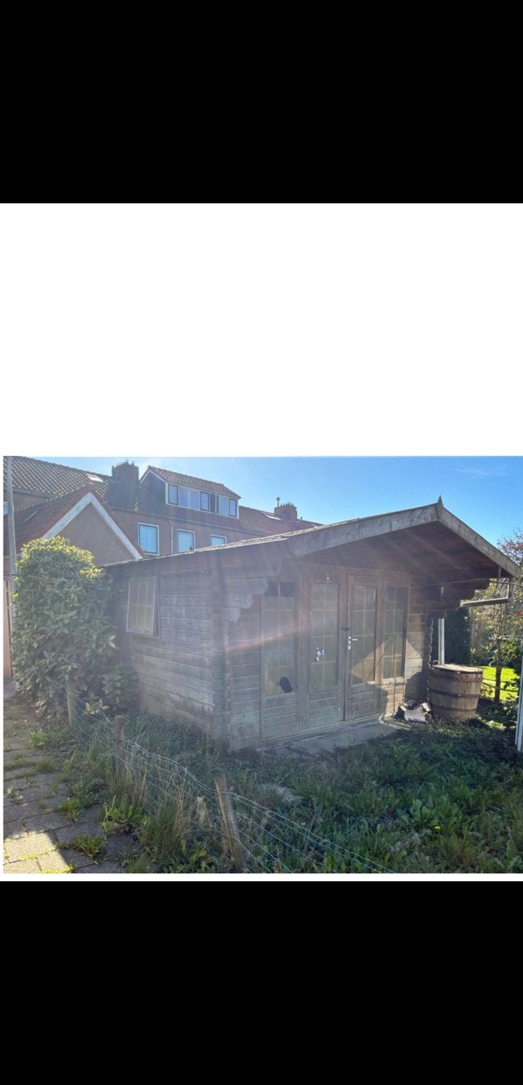 Tuinhuisje hout, Ophalen of Verzenden, Gebruikt, Hout