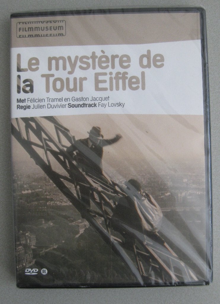 DVD Le mystère de la Tour Eiffel  soundtrack Fay Lovsky, Alle leeftijden, Ophalen, Nieuw in verpakking