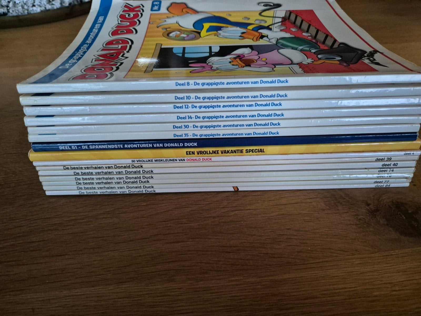 Donald Duck stripboeken 15x, Boeken, Meerdere stripboeken, Ophalen of Verzenden, Gelezen