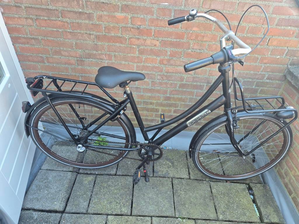 Popal damesfiets 52cm 3speed, 50 tot 53 cm, Ophalen of Verzenden, Gebruikt, Handrem
