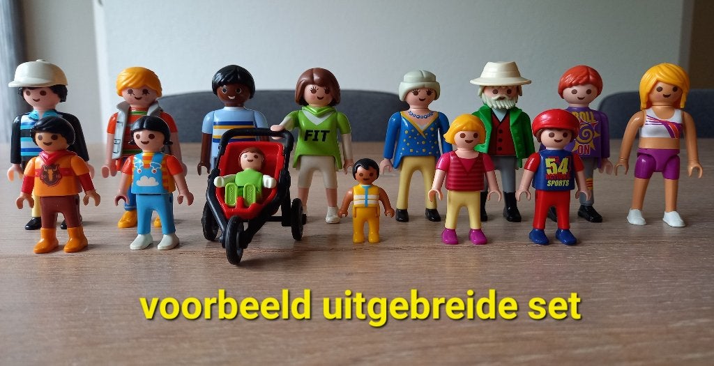 MET POPPETJES: Uitgebreide set voor therapie en coaching, Ophalen of Verzenden, Zo goed als nieuw, Complete set, Figuren