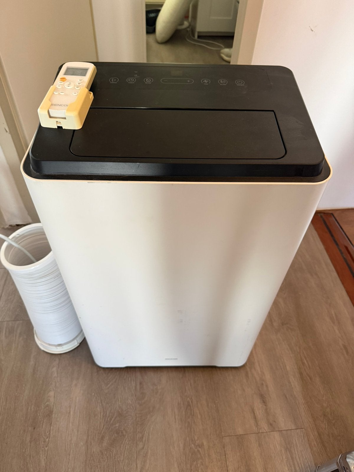 Sencor SAC MT1411C mobiele airco 14.000 BTU, werkt prima, Ophalen, Minder dan 60 m³, 3 snelheden of meer, Afstandsbediening