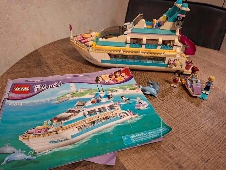 Lego friends Dolfijn cruiser 41015, Ophalen of Verzenden, Gebruikt