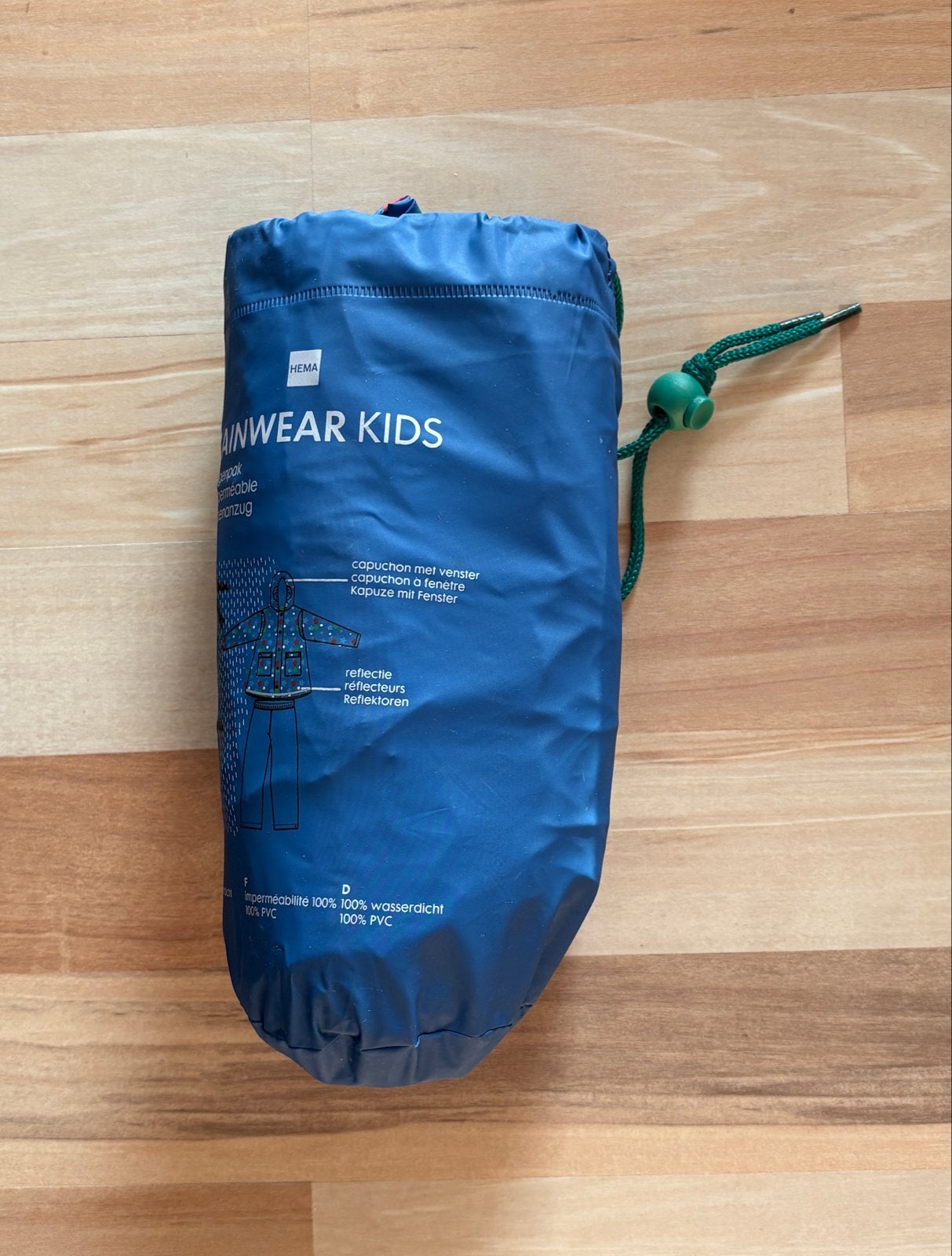 Hema Regenpak voor Kinderen | 122, Ophalen, Nieuw, Jongen of Meisje