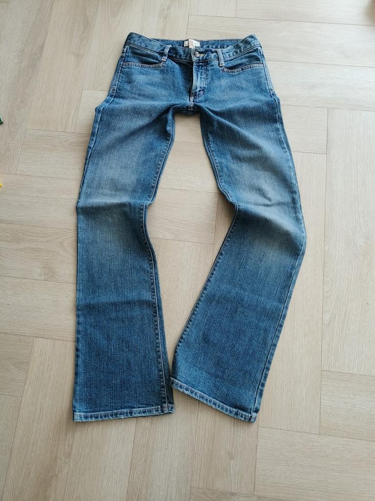 Vintage y2k abercrombie low rise jeans, Ophalen of Verzenden, Zo goed als nieuw, Blauw, Overige jeansmaten