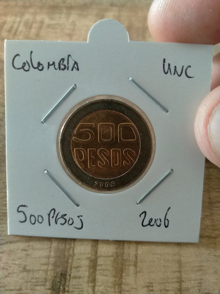 Colombia 500 Peso 2006 , UNC, Verzenden, Zuid-Amerika, Losse munt