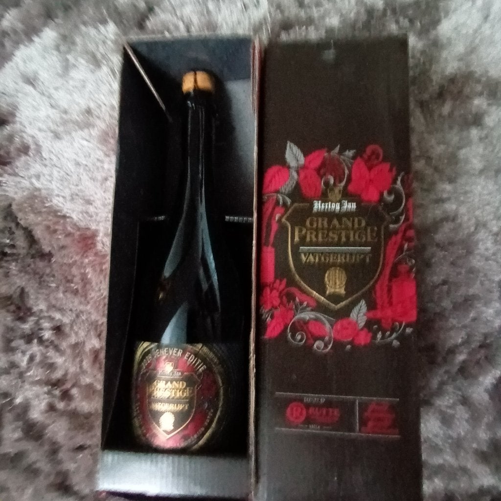 Hertog Jan Grand Prestige Vatgerijpt 2019 – Rutte, Verzamelen, Ophalen of Verzenden, Nieuw, Flesje(s), Hertog Jan
