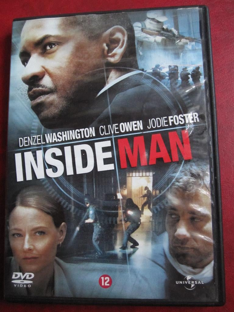 Inside Man (2006), Cd's en Dvd's, Dvd's | Actie, Zo goed als nieuw, Actiethriller, Vanaf 12 jaar, Ophalen of Verzenden