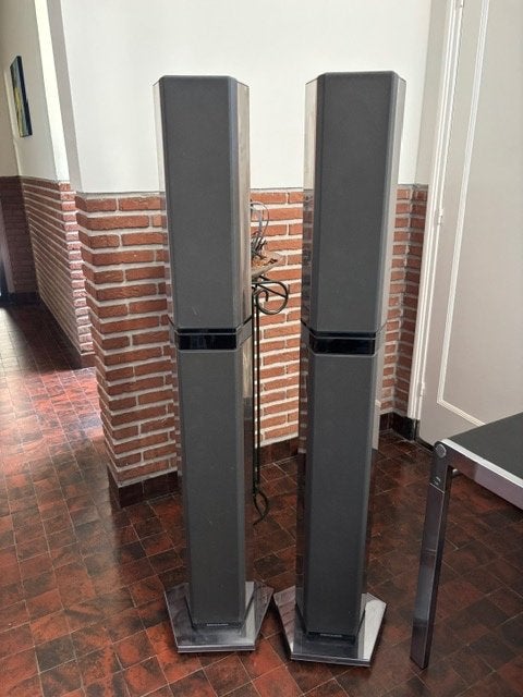 Speakers B&O Beovox Penta 6611, Zo goed als nieuw, 120 watt of meer, Front, Rear of Stereo speakers, Ophalen