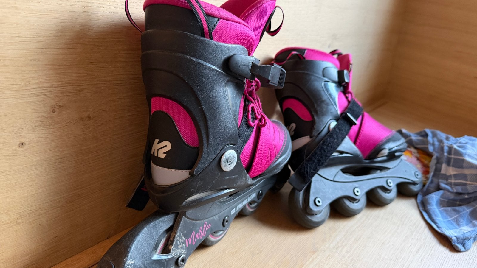 K2 Marlee inline skates - verstelbaar roze/zwart, K2, Kinderen, Ophalen of Verzenden, Inline skates 4 wielen