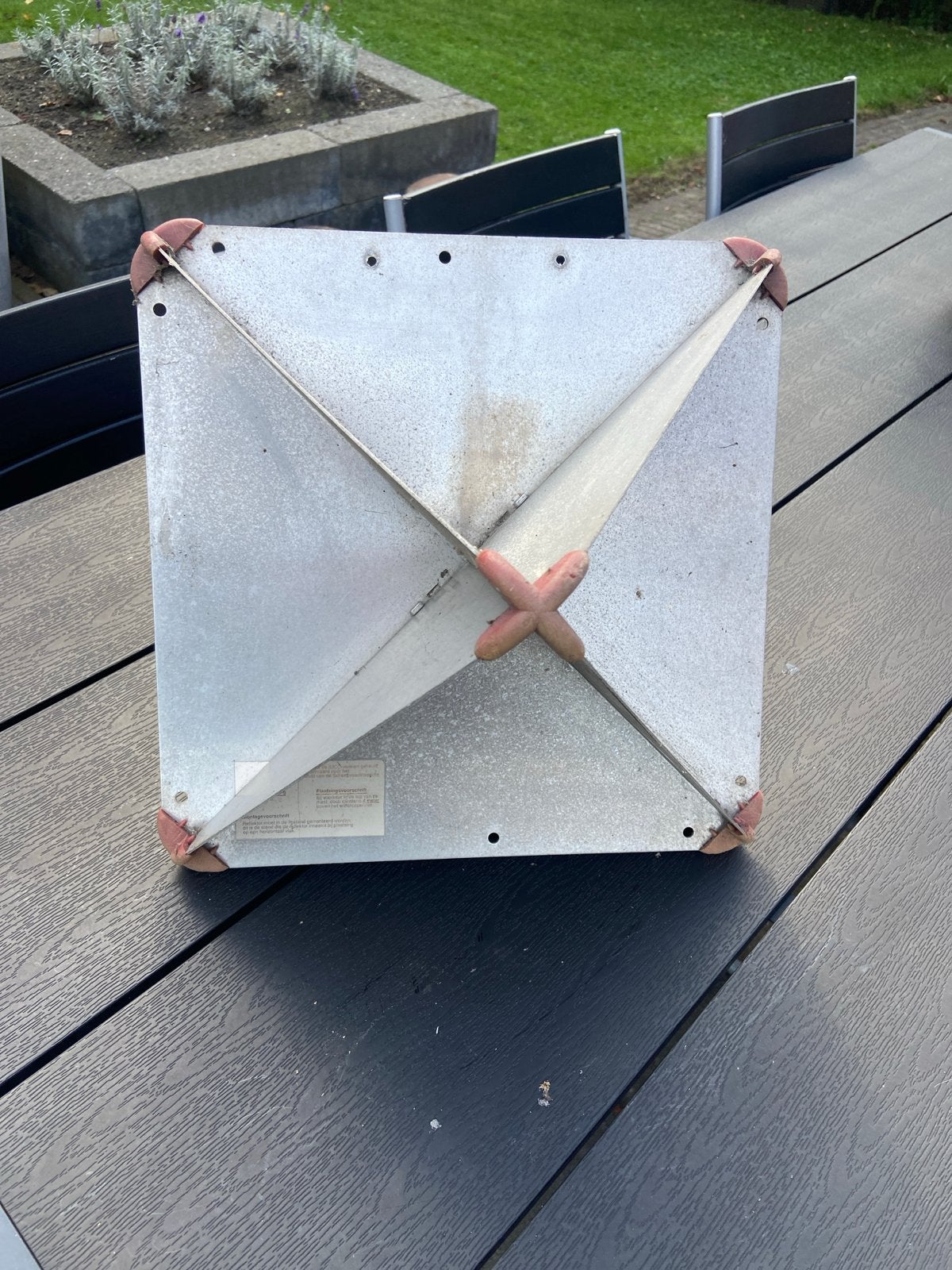 Radar reflector aluminium ( voldoet aan SI), Ophalen of Verzenden, Gebruikt
