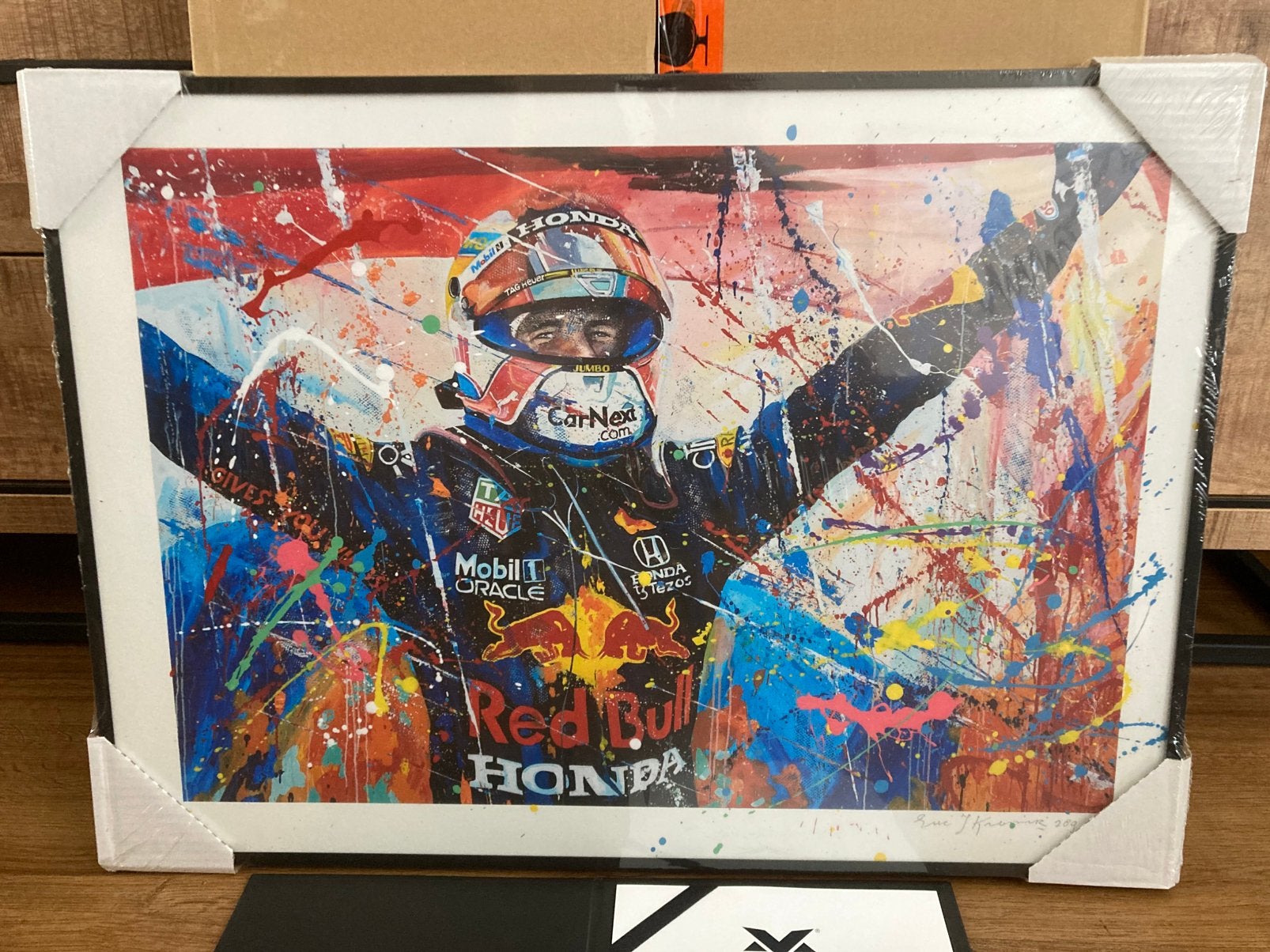 Max Verstappen Zandvoort Dutch GP 2021 Winnaar Giclee, Ophalen, Nieuw, Formule 1
