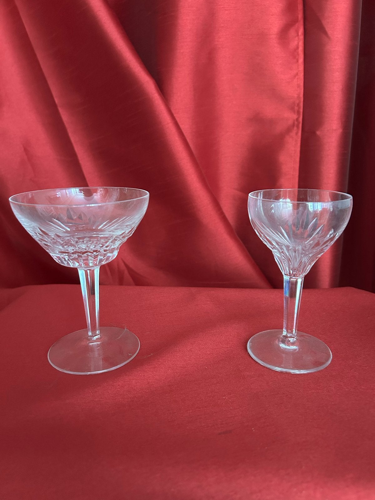 Set van 12 geslepen kristallen Royal Leerdam Rubato glazen, Ophalen