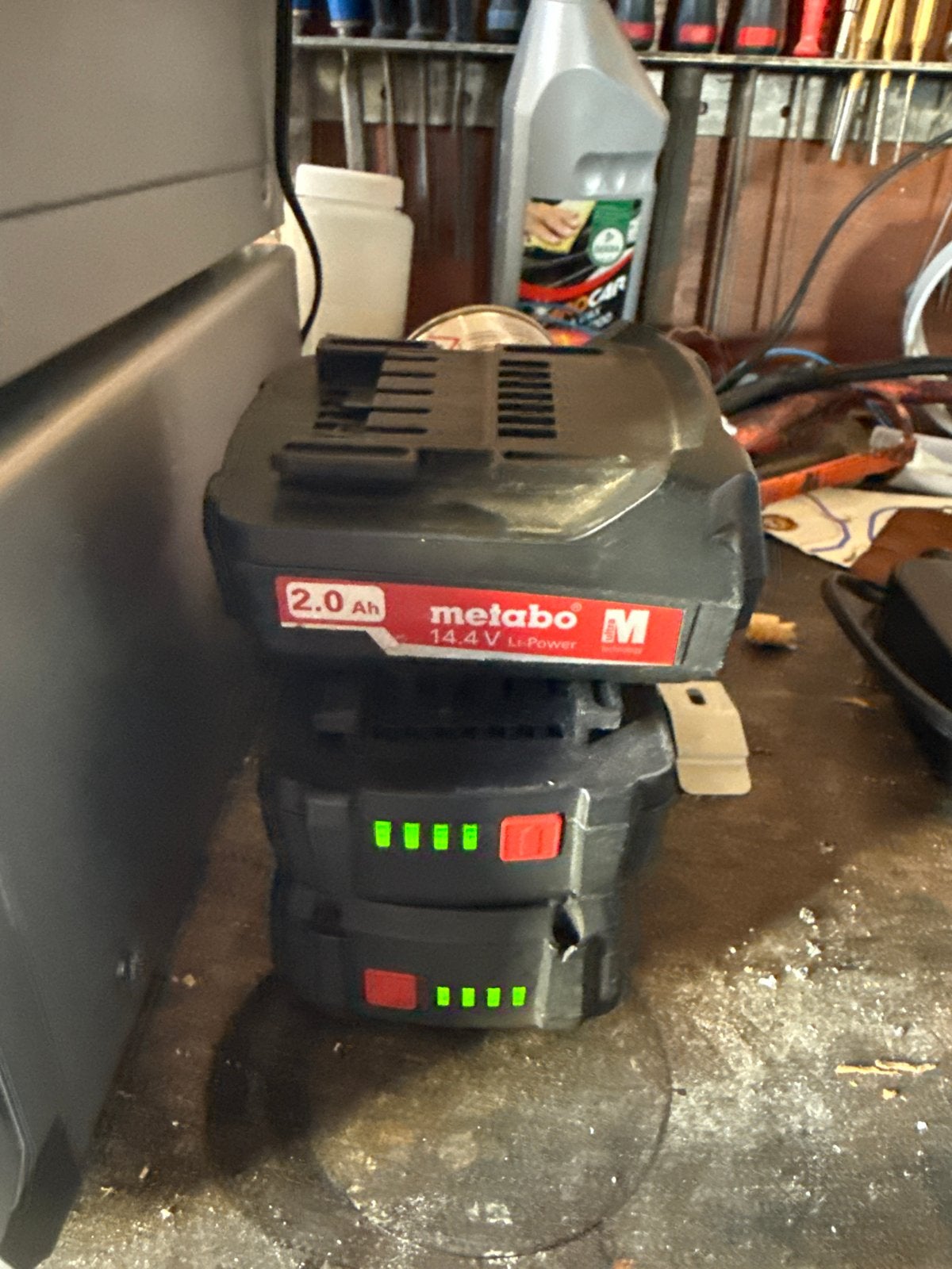 Metabo 14.4V 2.0Ah Li-Power Accu voor Gereedschap, Ophalen of Verzenden, Zo goed als nieuw, Minder dan 400 watt, Boor- en Schroefmachine