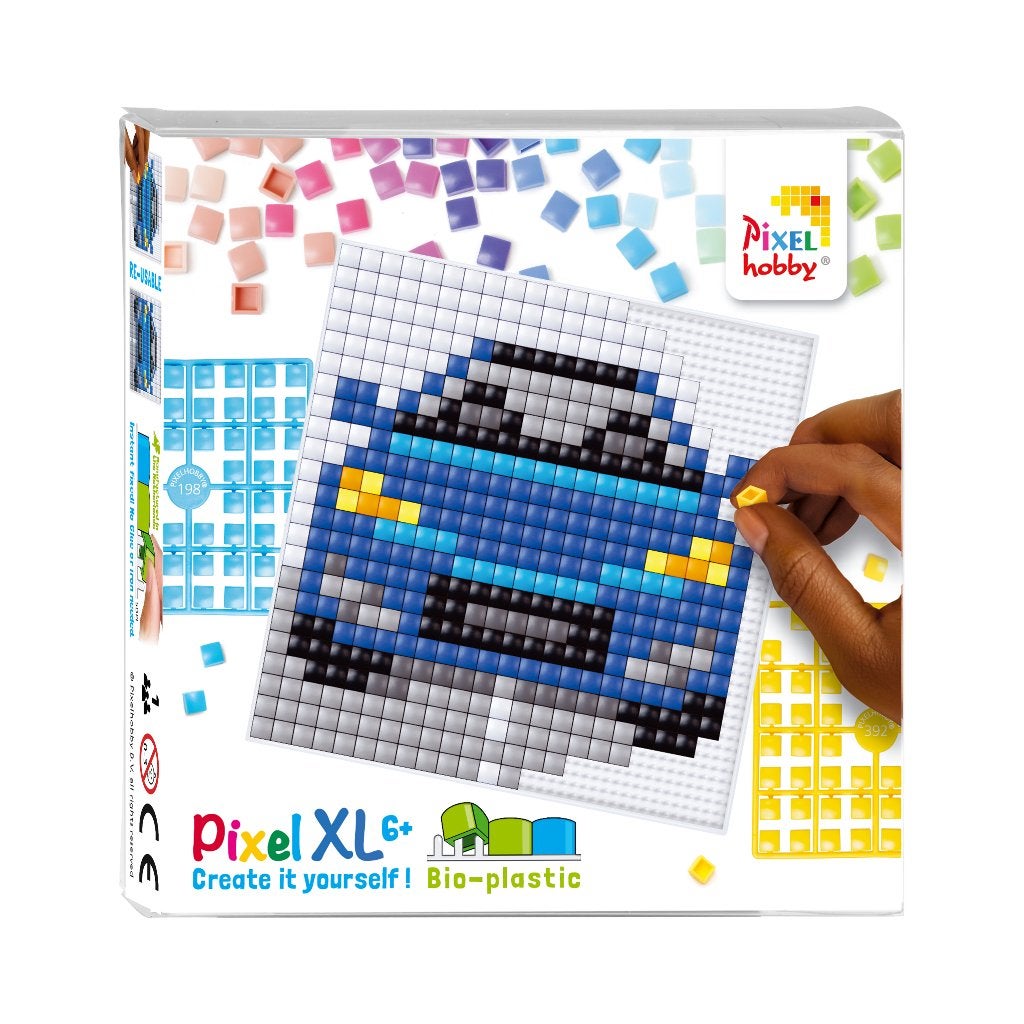Pixelhobby Create it yourself XL set 41064 auto 12 x 12 cm, Voertuigen, ., Nieuw, Ophalen of Verzenden
