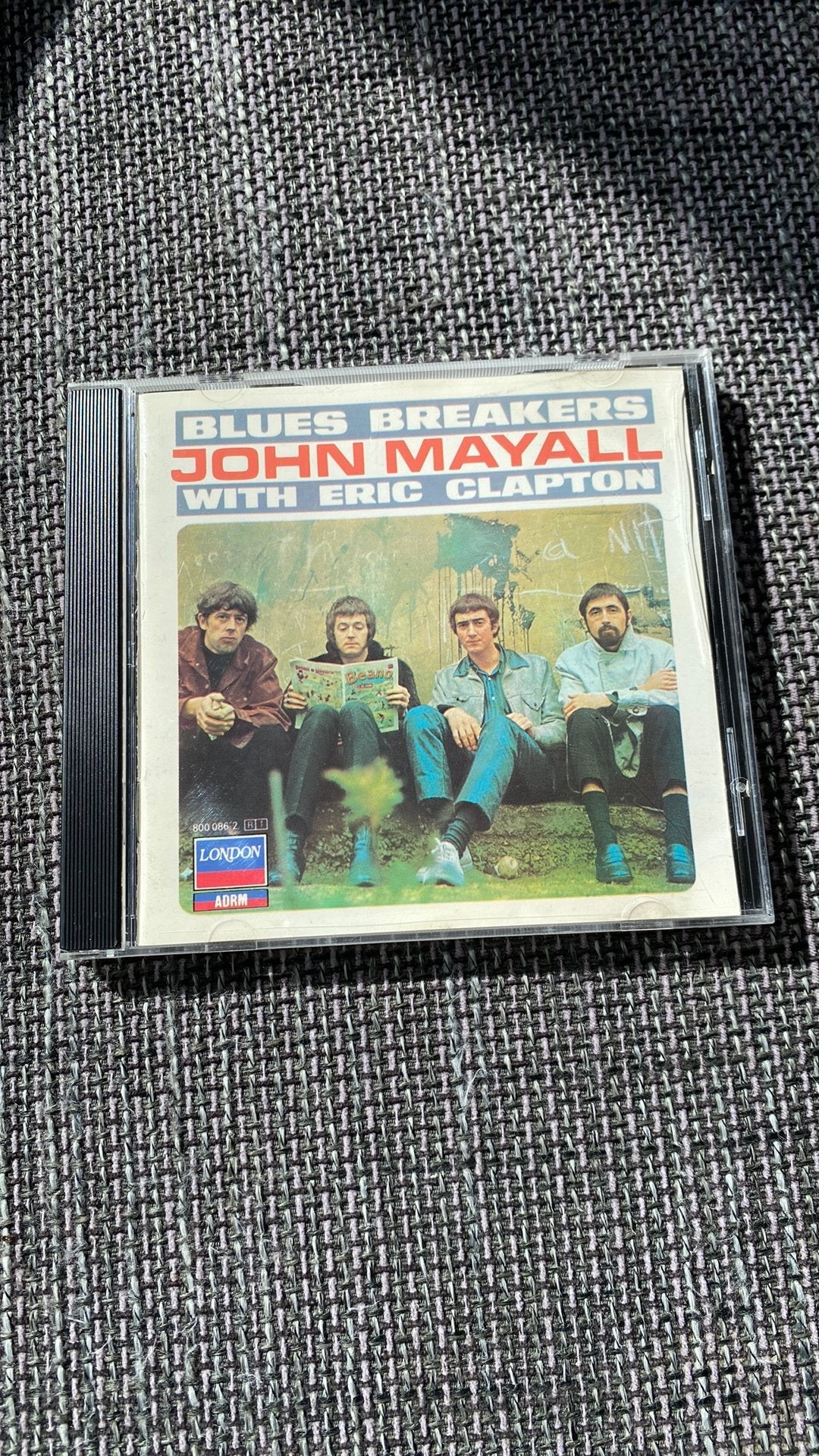 Cd John Mayall & the Blues breakers with Eric Clapton, Ophalen of Verzenden, Zo goed als nieuw, Poprock