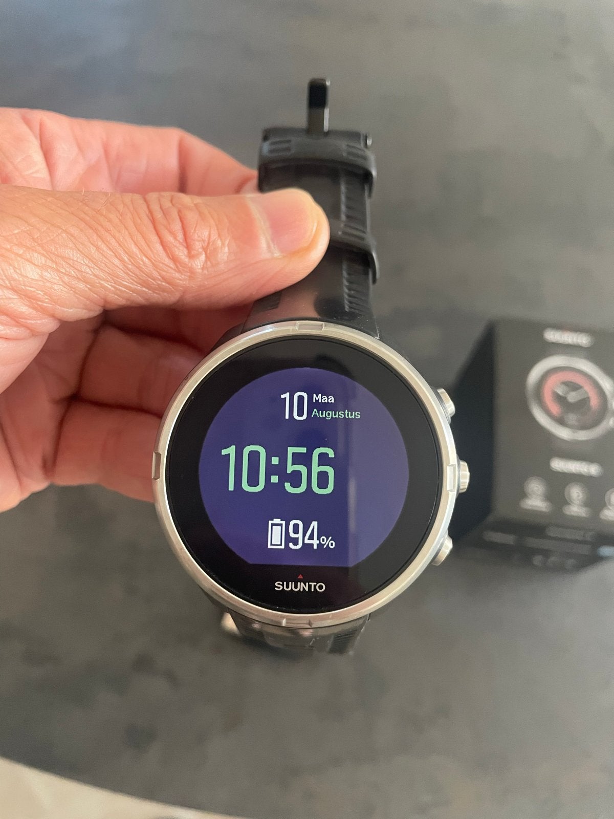 Suunto 9 Gen1 Black GPS sporthorloge, Afstand, Zwart, Ophalen of Verzenden, Zo goed als nieuw