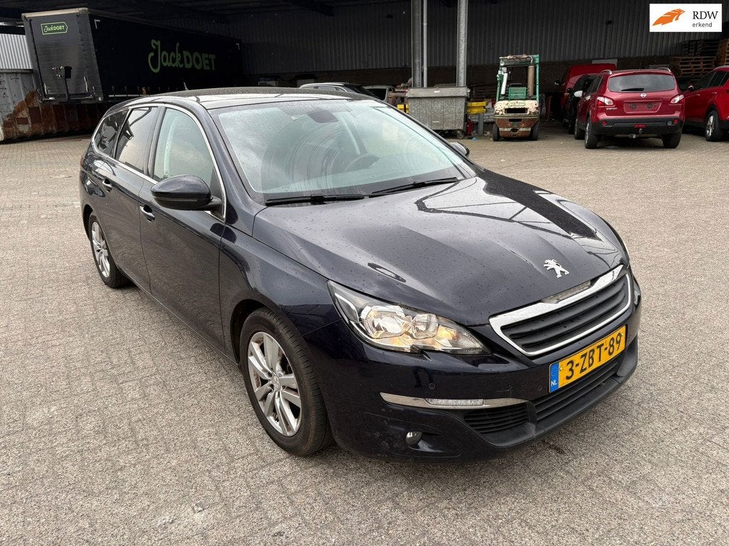 Peugeot 308 SW 1.6 BlueHDI Blue Lease Limited, Voorwielaandrijving, Gebruikt, 4 cilinders, Blauw