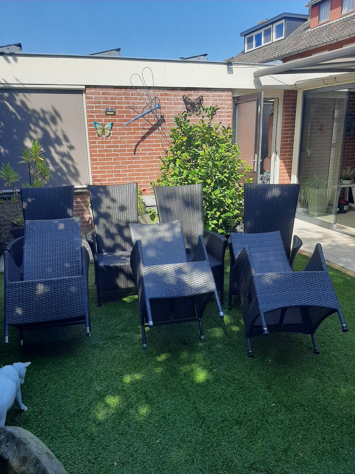 tuinstoelen, Ophalen, Kunststof