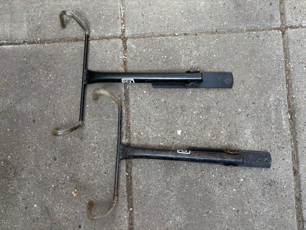 PEX Fiets ophangbeugels (2 stuks), Fietsen en Brommers, Fietsaccessoires | Fietsenrekken, Ophalen, Gebruikt