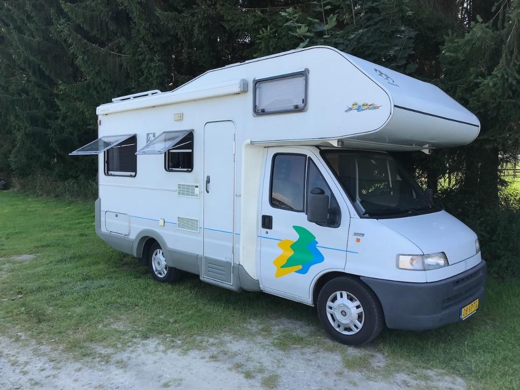 Knaus Traveller 575U Ducato alkoof camper met achter rondzit, Caravans en Kamperen, Campers, Alkoof, Ringverwarming, Reservewiel