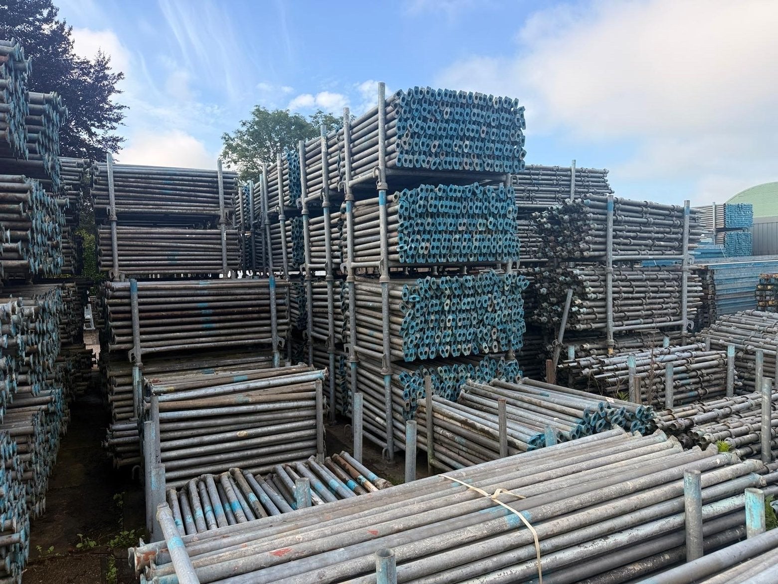 Gezocht bouwmaterialen steigers stempels loopbaan, Ophalen of Verzenden, Gebruikt, Overige typen, 5 meter of hoger