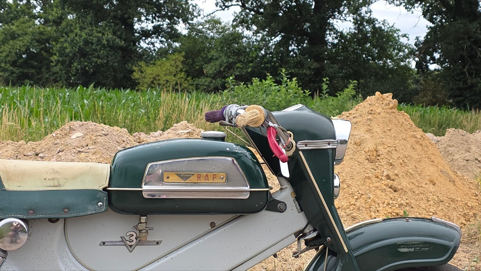 RAP stokvis crown met brommerkenteken, Fietsen en Brommers, Ophalen of Verzenden, Overige merken