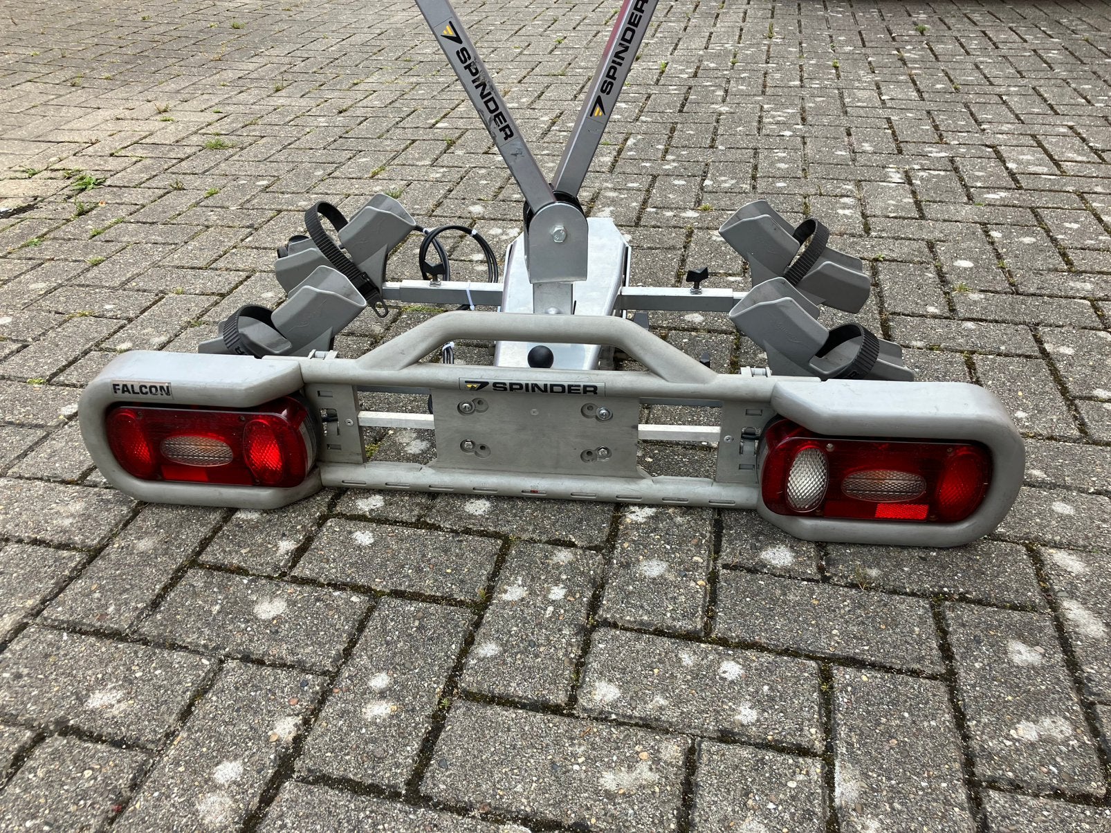 Spinder Falcon Elite fietsendrager voor 2 fietsen, Auto diversen, Ophalen, Zo goed als nieuw, 2 fietsen, Trekhaakdrager