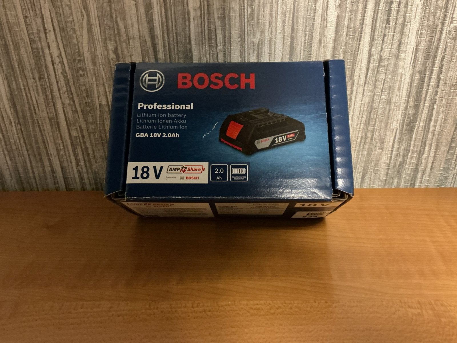 Nieuw in doos Bosch Accu professioneel lithium 18V 2.0 Ah, Nieuw