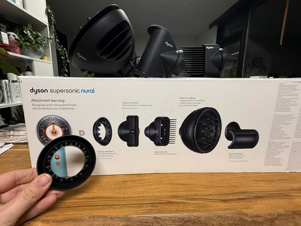 Dyson supersonic nural ORIGINELE ACCESSOIRES, Ophalen of Verzenden, Nieuw, Haarverzorging