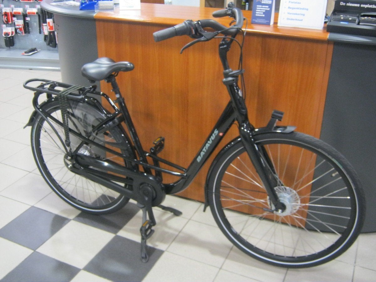 Batavus Mambo Deluxe Dames Zwart Glans 48cm, Fietsen en Brommers, Fietsen | Dames | Damesfietsen, Ophalen, Gebruikt, -, 47 tot 50 cm